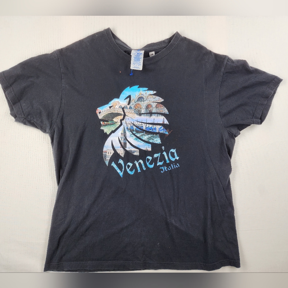 Venezia Italia Lion Head Waterfront Shirt Large